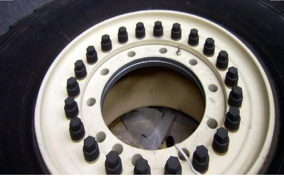 Military MRAP 395/85R20 Tire wheel adapter m35A2 M35a3 M35 2.5 Ton